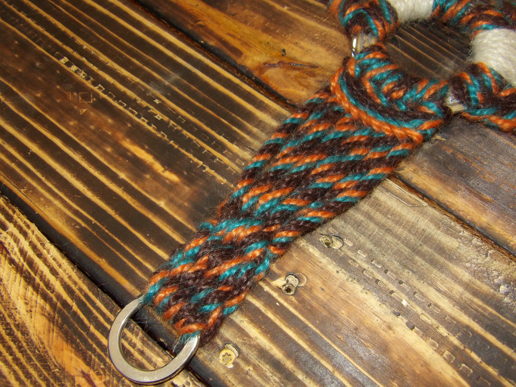 Orange Breast Collar and Roper Cinch