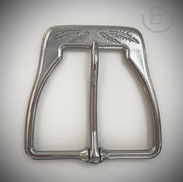 Stainless Steel PL Custom Vaquero Cinch Buckle
