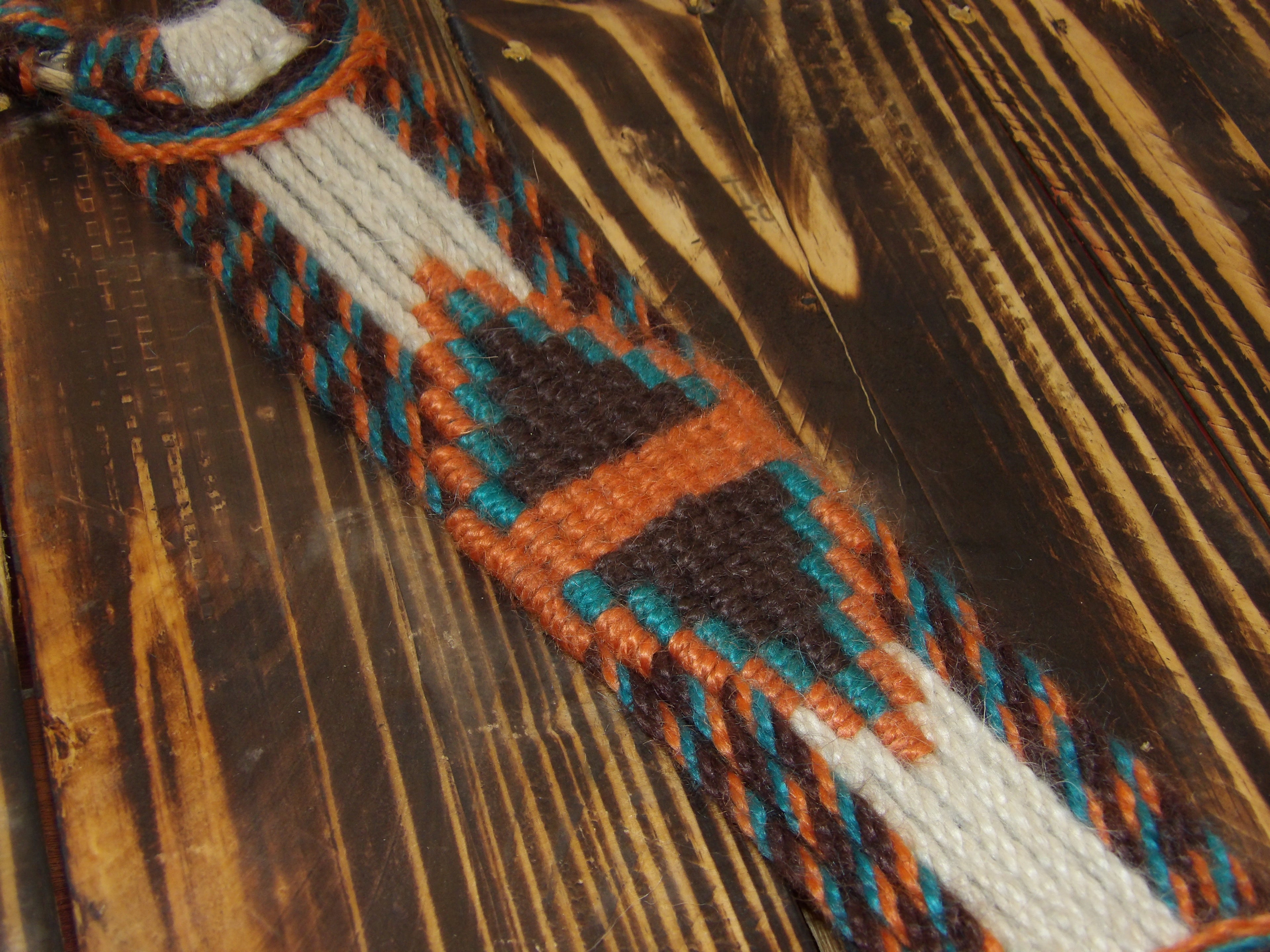 Orange Breast Collar and Roper Cinch